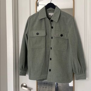 Sage Green Shacket